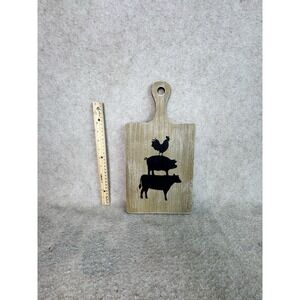 chicken pig cow‎ decor Cutting Board